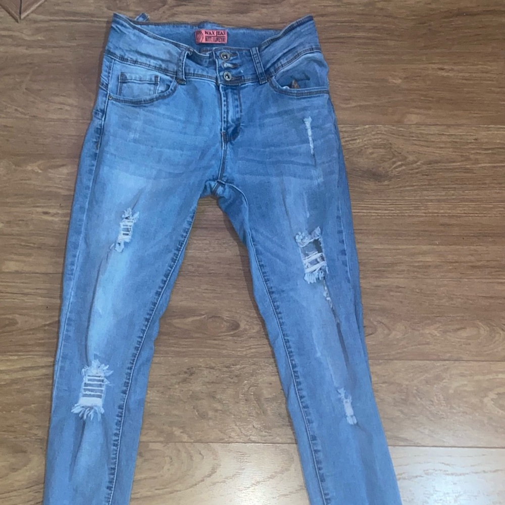Distressed Jeans
